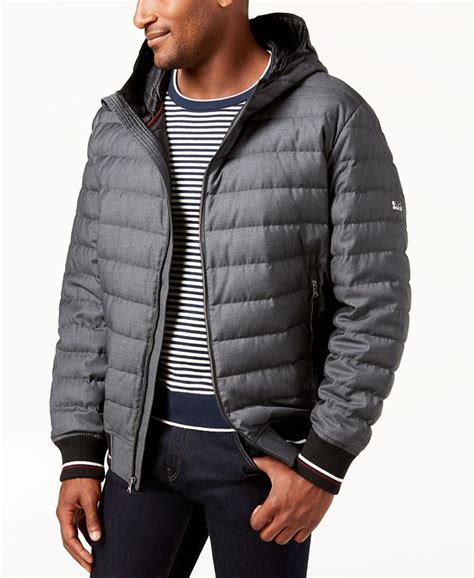 michael kors mens jacket puffer|michael kors lightweight puffer jacket.